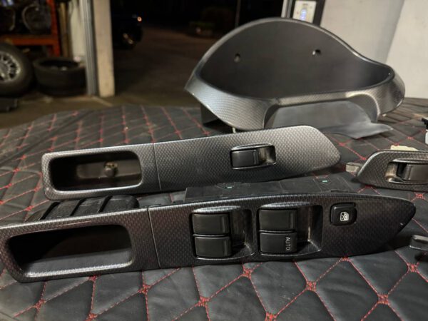 Bugeye / Blobeye carbon dipped interior set Subaru Impreza