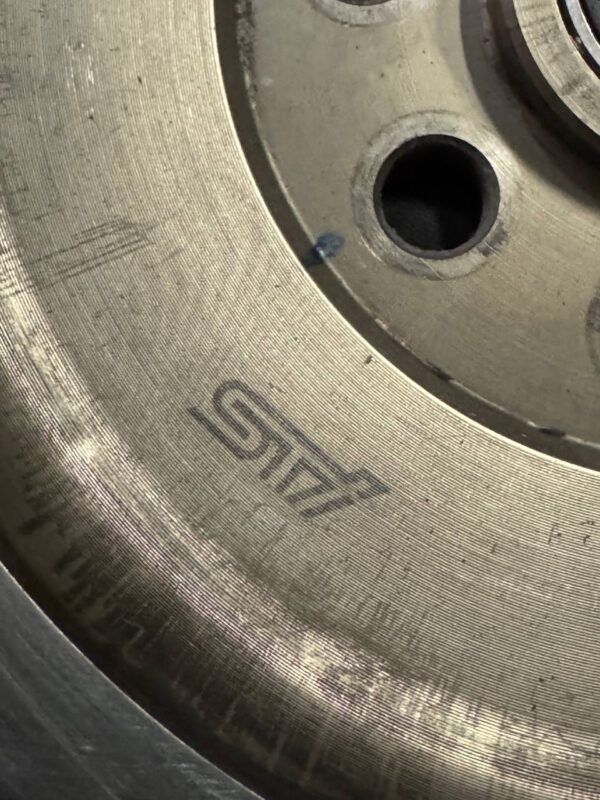 Lightweight Subaru STI flywheel