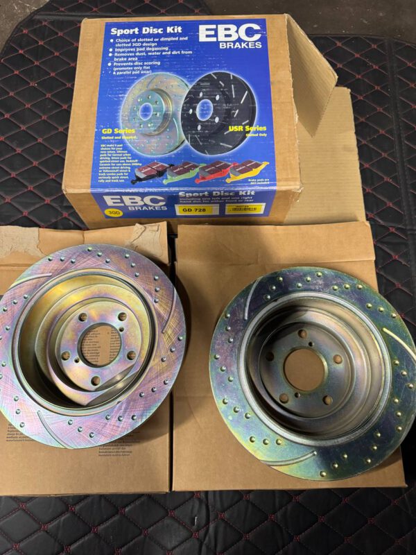 EBC GD728 front performance brake discs