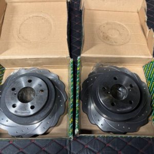 Rear upgrade brake discs for Subaru Impreza GC/GF