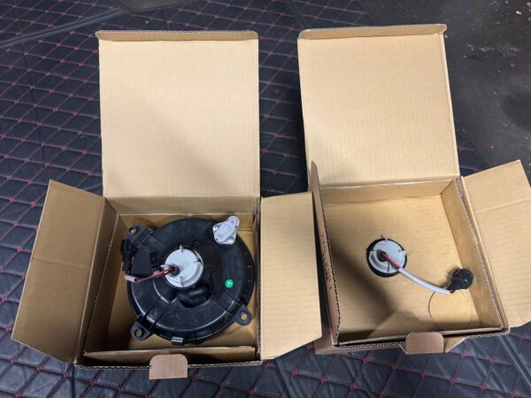 Aftermarket fog light set for Subaru Impreza Blobeye