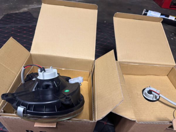 Aftermarket fog light set for Subaru Impreza Blobeye
