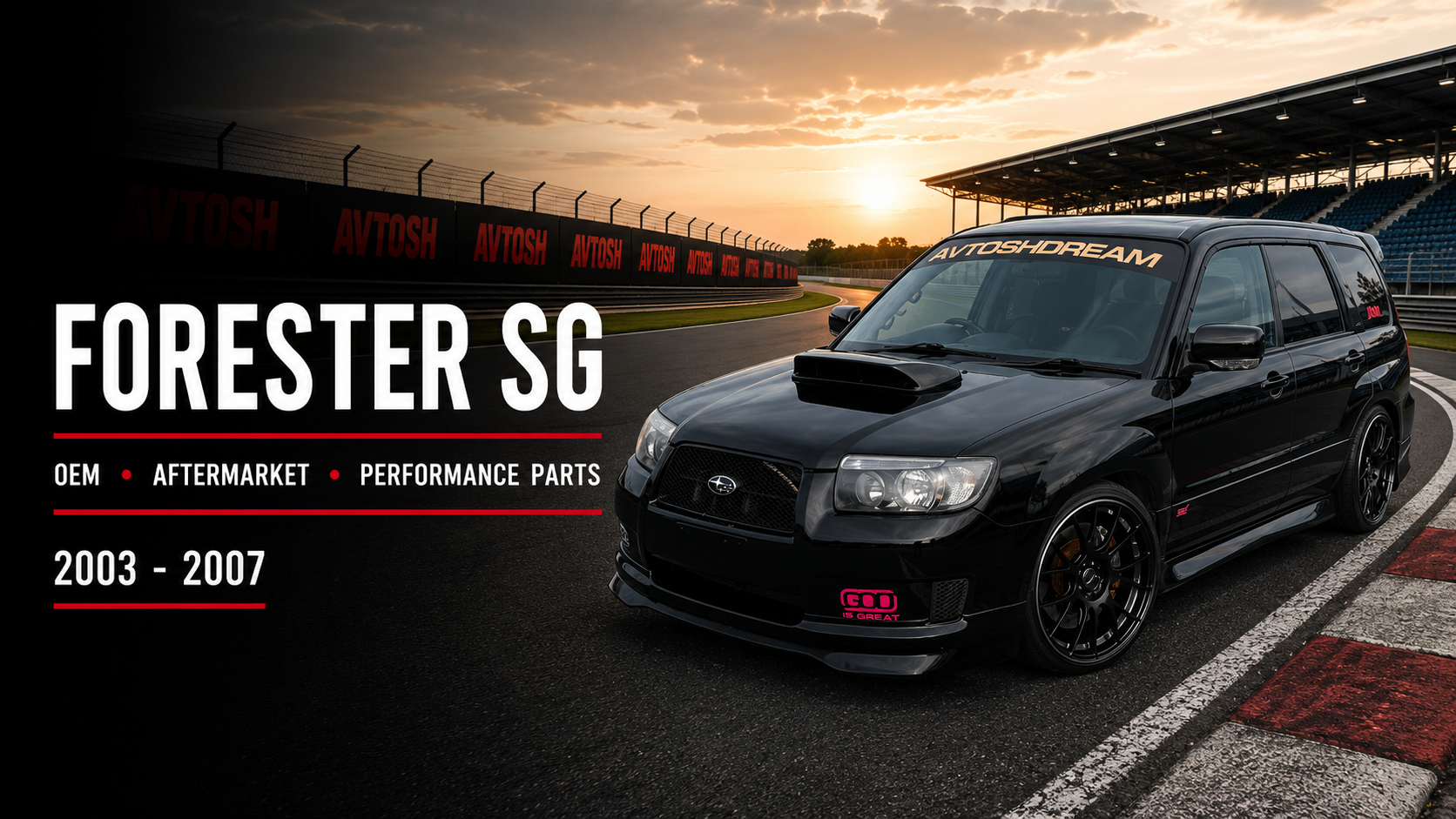 Subaru Forester SG onderdelen